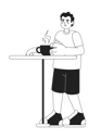 پیش‌نمایش فایل happy-hispanic-man-in-cafeteria-10367307 از پک زمان گذراندن با دوستان