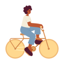 پیش‌نمایش فایل african-american-sport-girl-on-bicycle-10367086 از پک زمان گذراندن با دوستان