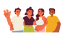 پیش‌نمایش فایل friendships-10367082 از پک زمان گذراندن با دوستان