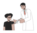 پیش‌نمایش فایل doctor-giving-vaccine-to-man-10396143 از پک درمان آنفلوآنزا فصلی
