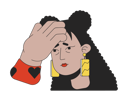 پیش‌نمایش فایل latina-woman-touching-forehead-for-fever-check-10396163 از پک درمان آنفلوآنزا فصلی