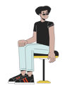 پیش‌نمایش فایل latino-sunglasses-man-sitting-ready-for-vaccine-10396141 از پک درمان آنفلوآنزا فصلی