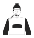 پیش‌نمایش فایل caucasian-sick-woman-with-thermometer-in-mouth-10396254 از پک درمان آنفلوآنزا فصلی