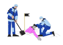 پیش‌نمایش فایل avalanche-rescue-10443570 از پک خطر‌ها زمستان