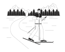 پیش‌نمایش فایل asian-male-skier-10460029 از پک فعالیت‌ها ورزش زمستان