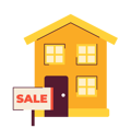 پیش‌نمایش فایل for-sale-sign-house-10465794 از پک خرید ملک