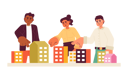 پیش‌نمایش فایل happy-home-buyers-10465799 از پک خرید ملک