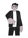 پیش‌نمایش فایل african-american-young-adult-man-pointing-finger-10471685 از پک مشاوران املاک