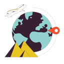 پیش‌نمایش فایل airplane-around-world-10478447 از پک سفر بین‌المللی