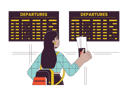 پیش‌نمایش فایل airport-departure-10478450 از پک سفر بین‌المللی