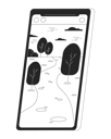پیش‌نمایش فایل mobile-phone-landscape-10479972 از پک تنهایی سفر