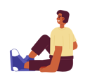 پیش‌نمایش فایل african-american-smiling-man-sitting-leisurely-10485316 از پک روز استقلال در آمریکا