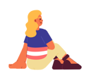 پیش‌نمایش فایل caucasian-blonde-woman-sitting-leisurely-10485314 از پک روز استقلال در آمریکا