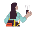 پیش‌نمایش فایل indian-girl-with-boarding-pass-10479441 از پک تنهایی سفر