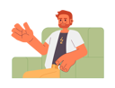 پیش‌نمایش فایل bearded-caucasian-man-sitting-in-armchair-10519291 از پک تولیدکنندگان محتوا