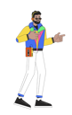 پیش‌نمایش فایل african-american-man-80s-finger-guns-gesture-10516551 از پک متنوع افراد دهه ۸۰