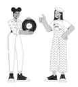 پیش‌نمایش فایل 80s-lovers-female-friends-diverse-10516608 از پک متنوع افراد دهه ۸۰
