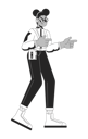 پیش‌نمایش فایل african-american-girl-90s-fingers-pointing-cool-10516594 از پک متنوع افراد دهه ۸۰