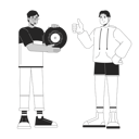 پیش‌نمایش فایل best-friends-male-retro-enthusiasts-diverse-10516607 از پک متنوع افراد دهه ۸۰