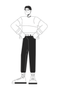 پیش‌نمایش فایل confident-hands-on-hips-korean-guy-10516862 از پک افراد دهه ۱۹۸۰ نوستالژیک