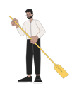 پیش‌نمایش فایل formal-wear-black-adult-man-holding-paddle-10617307 از پک زوج تاریخ ولنتاین