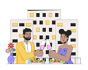 پیش‌نمایش فایل african-american-romantic-couple-dining-10615218 از پک روز ولنتاین عاشقانه