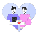 پیش‌نمایش فایل gay-men-meeting-soulmate-14-february-10615216 از پک روز ولنتاین عاشقانه