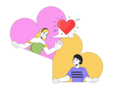 پیش‌نمایش فایل lesbian-dating-app-10615228 از پک روز ولنتاین عاشقانه