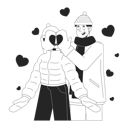پیش‌نمایش فایل boyfriend-covering-girlfriend-eyes-guess-who-10615268 از پک روز ولنتاین عاشقانه