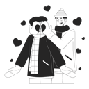 پیش‌نمایش فایل gay-man-covering-boyfriend-eyes-surprise-10615269 از پک روز ولنتاین عاشقانه