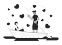 پیش‌نمایش فایل girlfriends-in-love-rowing-boat-on-lake-10615273 از پک روز ولنتاین عاشقانه