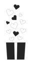 پیش‌نمایش فایل bunch-hearts-gift-box-10617381 از پک زوج تاریخ ولنتاین