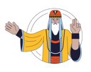 پیش‌نمایش فایل bearded-wise-man-10763130 از پک ویژگی‌ها کهن‌الگوها روان‌شناختی