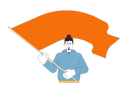 پیش‌نمایش فایل european-man-waving-flag-10763804 از پک اعتراض افراد
