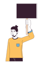 پیش‌نمایش فایل man-protesting-10763812 از پک اعتراض افراد