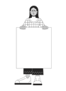 پیش‌نمایش فایل female-protest-with-empty-blank-10763842 از پک اعتراض افراد