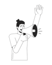 پیش‌نمایش فایل inspired-man-with-megaphone-10763834 از پک اعتراض افراد