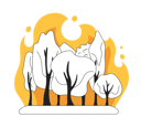پیش‌نمایش فایل forest-fire-10771051 از پک بلایای طبیعی