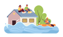 پیش‌نمایش فایل flooding-situation-10771020 از پک بلایای طبیعی