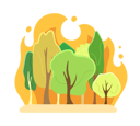پیش‌نمایش فایل forest-fire-10771021 از پک بلایای طبیعی