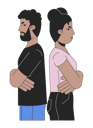 پیش‌نمایش فایل disagreement-in-couple-11016145 از پک ناراضی کلافه