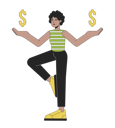 پیش‌نمایش فایل balancing-finances-11068140 از پک پس‌انداز