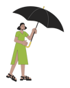 پیش‌نمایش فایل cute-woman-holding-opened-umbrella-11068171 از پک پس‌انداز