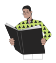 پیش‌نمایش فایل focused-man-reading-book-11068155 از پک پس‌انداز