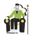 پیش‌نمایش فایل lord-sitting-in-chair-11068152 از پک پس‌انداز