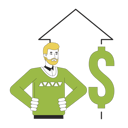 پیش‌نمایش فایل positive-man-income-growth-11068143 از پک پس‌انداز