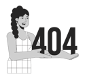 پیش‌نمایش فایل happy-latina-woman-holding-error-404-flash-message-11068688 از پک پس‌انداز