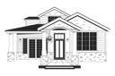 پیش‌نمایش فایل cozy-family-home-outside-11052329 از پک حیاط پشتی ساخت ورودی