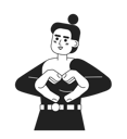 پیش‌نمایش فایل cute-woman-showing-heart-sign-11052403 از پک افراد مثبت