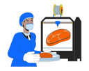 پیش‌نمایش فایل 3d-printed-meat-11089671 از پک فناوری چاپ سه‌بعدی